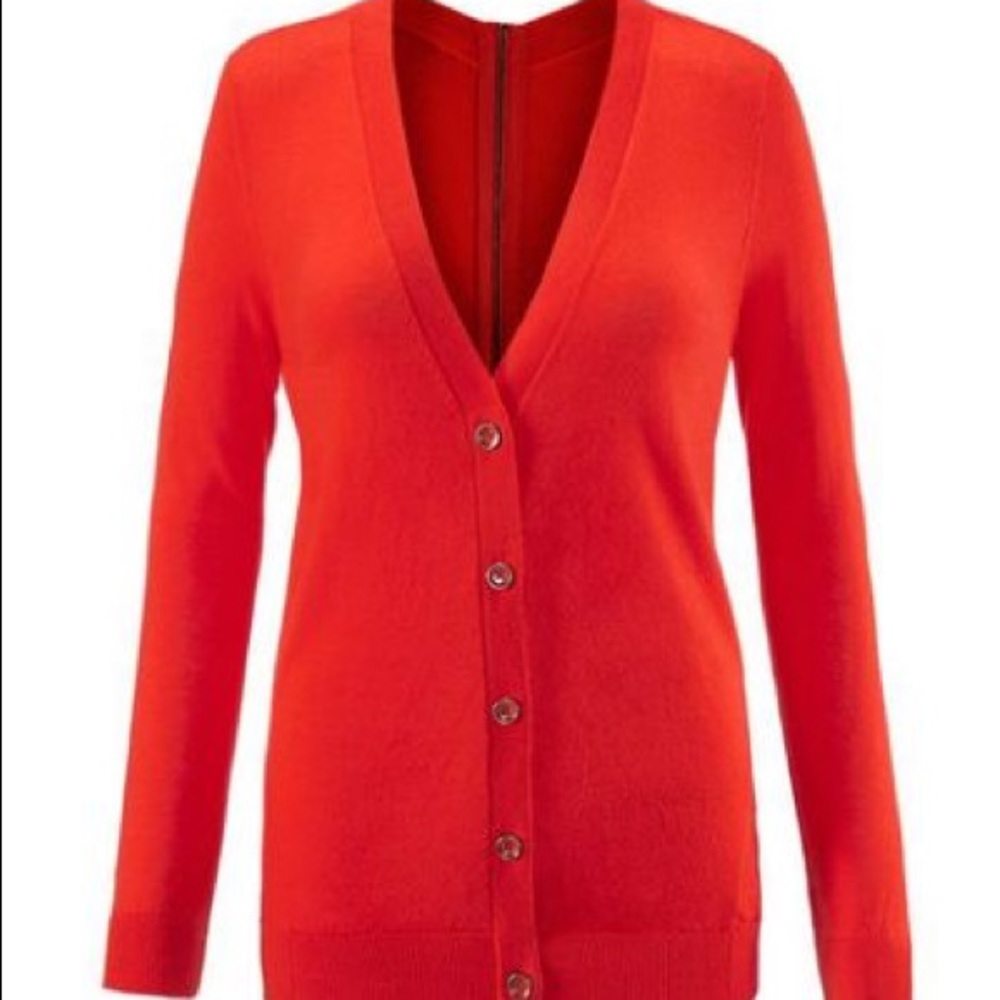 Cabi Cobblestone Cardigan - Red